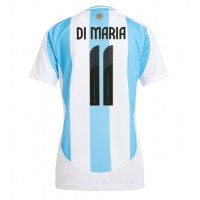 Ženski Nogometni dresi Argentina Angel Di Maria #11 Domači Copa America 2024 Kratek Rokav